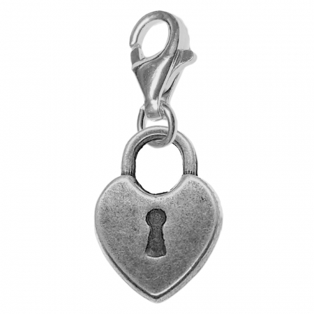 Cu inimioare - Pandantiv argint carabina Lacat 9568250 Dras