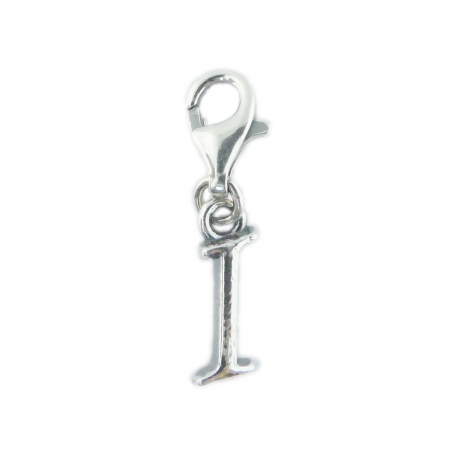 Cu litere decupate - Pandantiv argint carabina Litera I 9221100 Dras