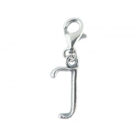 Cu litere decupate - Pandantiv argint carabina Litera J 9222100 Dras