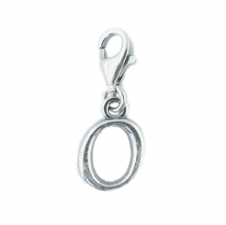 Cu litere decupate - Pandantiv argint carabina Litera O 9226110 Dras