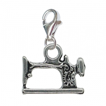 Croitor - Pandantiv argint carabina Masina cusut 9338290 Dras