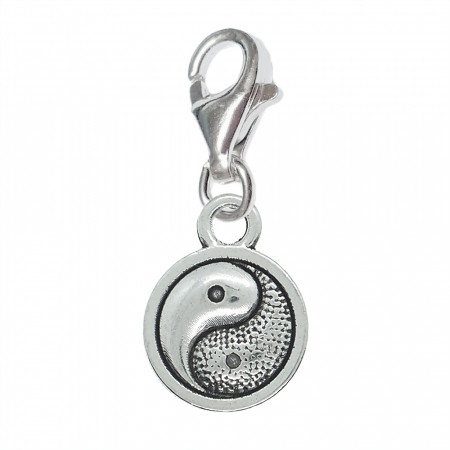 Pandantive din argint cu diverse motive - Pandantiv argint carabina Medalion Yin Yang 1002418 Dras
