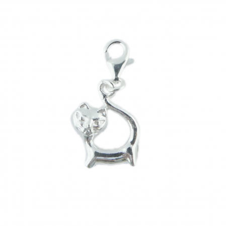 Pandantive din argint cu animale: - Pandantiv argint carabina Pisica 6213310 Dras