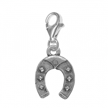 Cu potcoave - Pandantiv argint carabina Potcoava 10132160 Dras