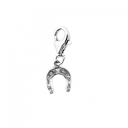 Cu potcoave - Pandantiv argint carabina Potcoava 4534100 Dras