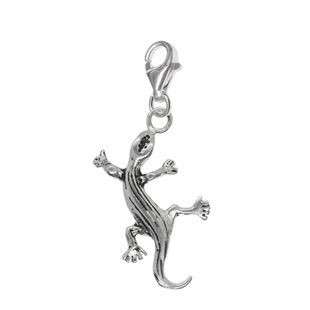 Cu animale salbatice - Pandantiv argint carabina Soparla 6208350 Dras
