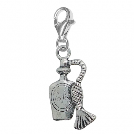 Pandantive din argint cu diverse motive - Pandantiv argint carabina Sticluta parfum 9644190 Dras