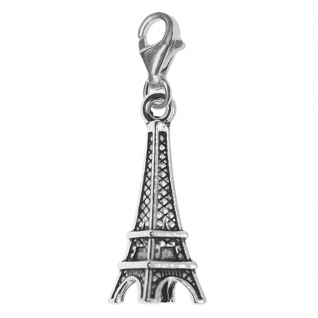 Pandantive din argint cu diverse motive - Pandantiv argint carabina Turnul Eiffel 9857320 Dras