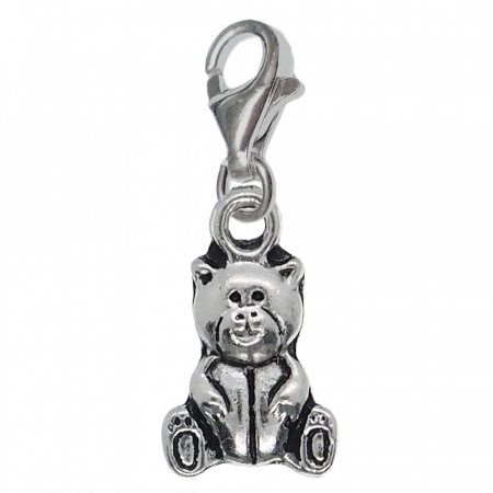 Pandantive din argint cu diverse motive - Pandantiv argint carabina Ursulet 9754250 Dras