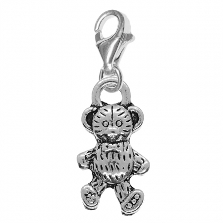 Pandantive din argint cu diverse motive - Pandantiv argint carabina Ursulet 9877240 Dras