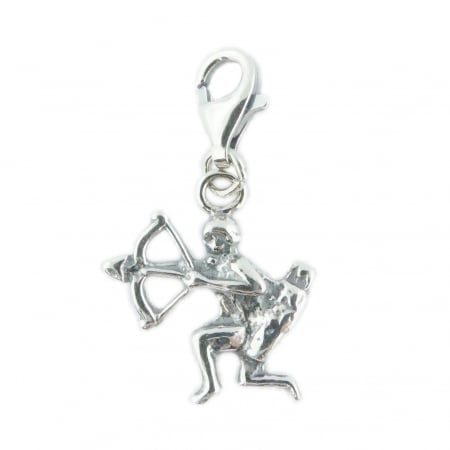 Cu zodiac european - Pandantiv argint carabina zodie Sagetator zodiac european 9238135 Dras