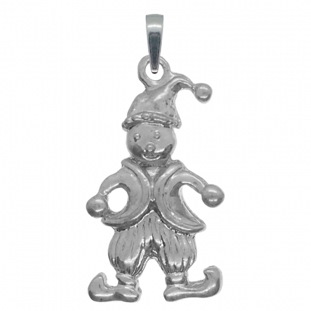 Pandantive din argint cu diverse motive - Pandantiv argint Clovn 6693565 Dras