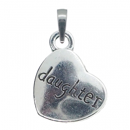 Cu inimioare - Pandantiv argint Inimioara daughter 9594345 Dras