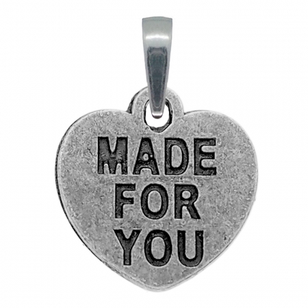 Cu inimioare - Pandantiv argint Inimioara made for you 9573245 Dras