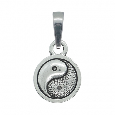 Pandantive din argint cu diverse motive - Pandantiv argint Medalion Yin Yang 1002413 Dras