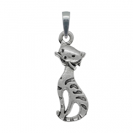 Pandantive din argint cu animale: - Pandantiv argint Pisica 9678135 Dras