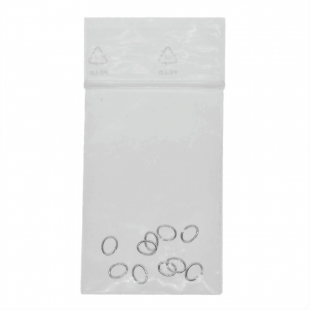 Set 10 verigi ovale argint 6x5mm Φ0.8mm CV100 Dras [1]