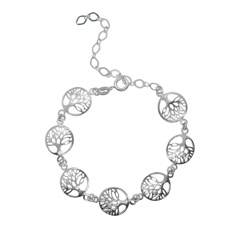 Set argint Pomul vietii lantisor bratara cercei 9209960 Dras [2]