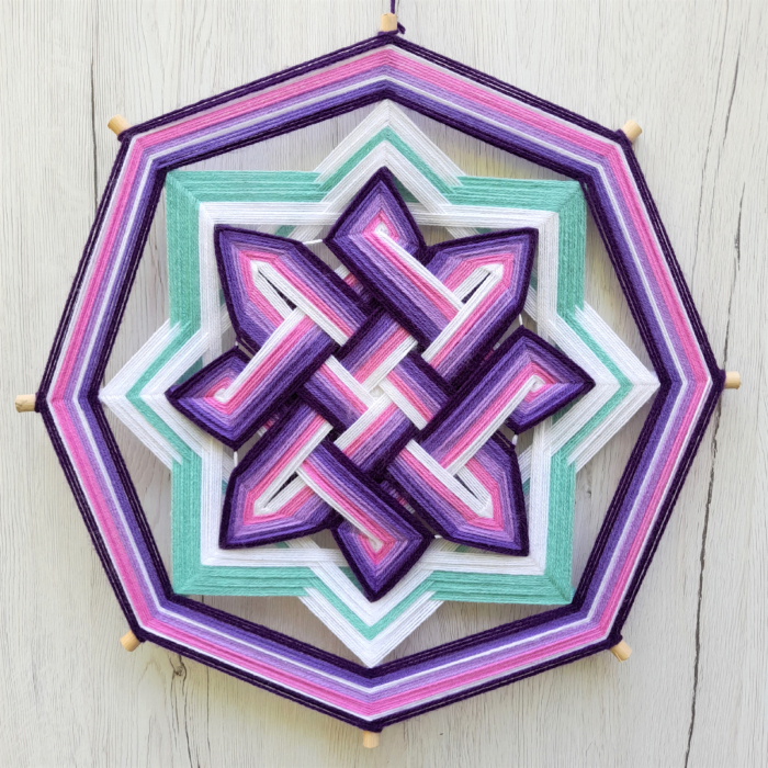 Decoratiune Azteca Ollin Purple [1]