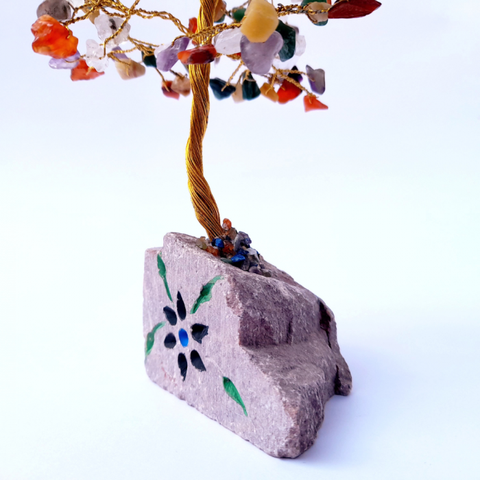 Copacel decorativ cu pietre semipretioase: Mix [3]