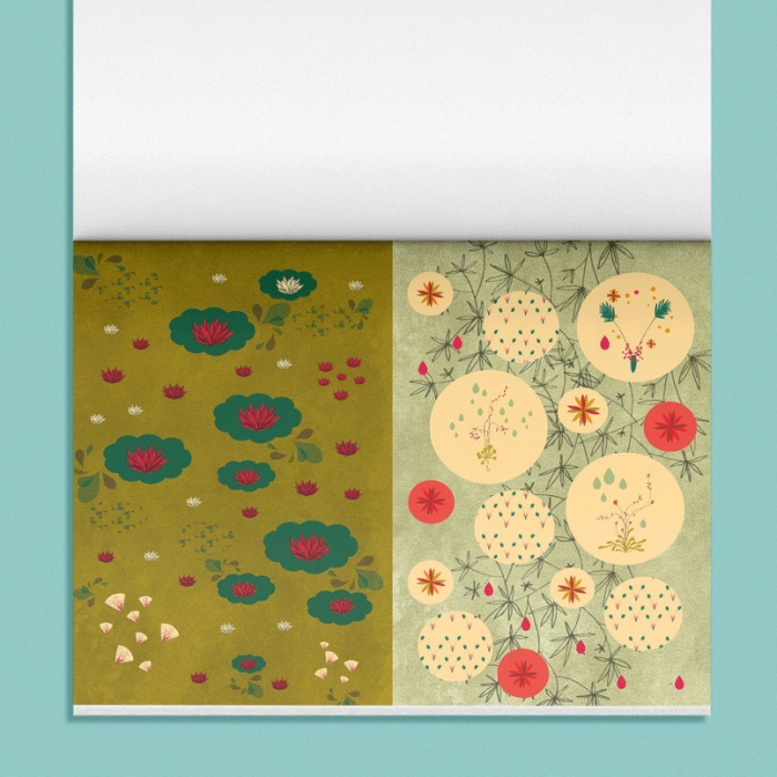 Set stickere pentru papetarie Botanica [3]
