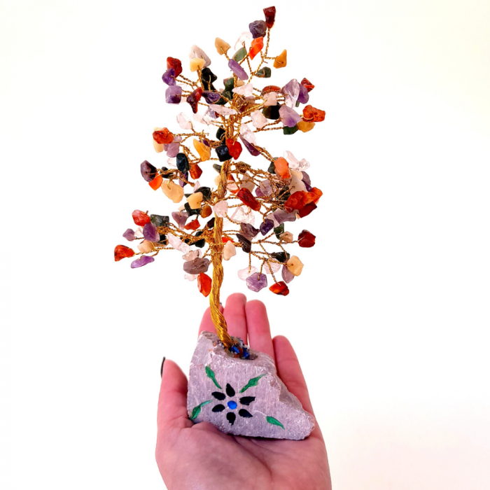 Copacel decorativ cu pietre semipretioase: Mix [4]