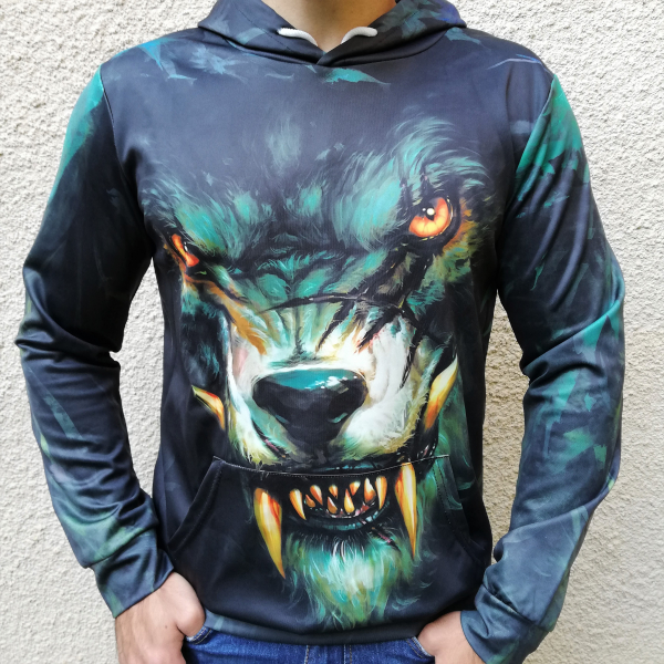 Hanorac 3D Dark Wolf [1]