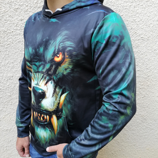 Hanorac 3D Dark Wolf [3]