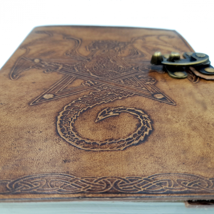 Agenda din piele Dragon [3]