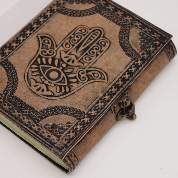 Agenda din piele Fatima Hamsa [2]