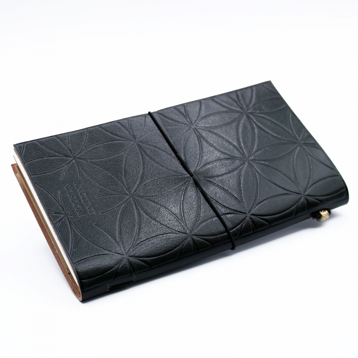 Agenda din piele Flower of Life [2]