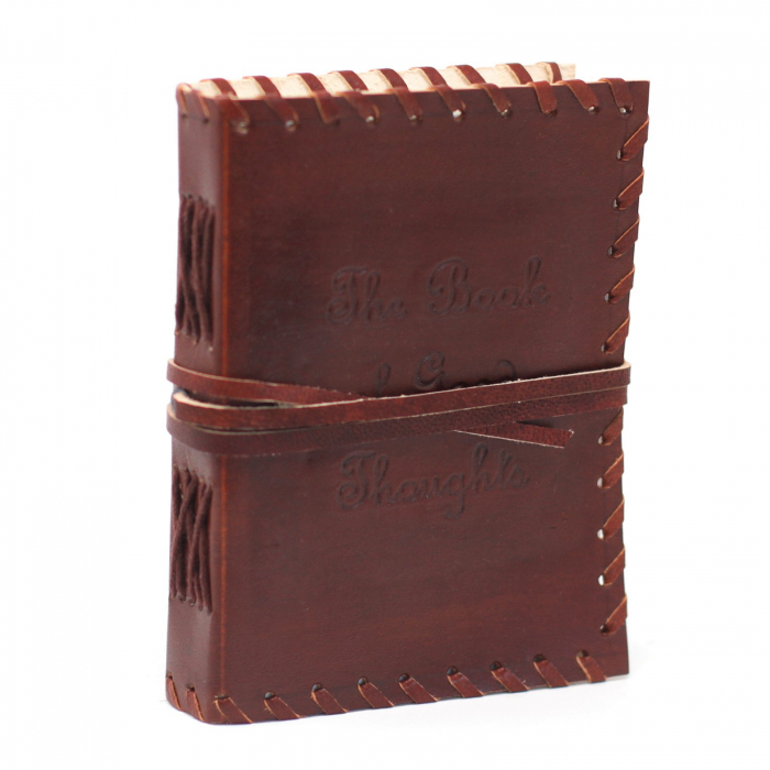 Agenda din Piele Handmade Good Thoughts [7]