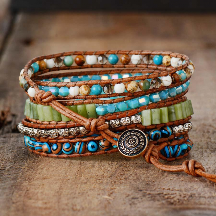 Bratara Boho Ocean Peace [2]