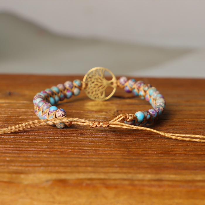 Bratara Ethnic Tree of Life Pastel [3]