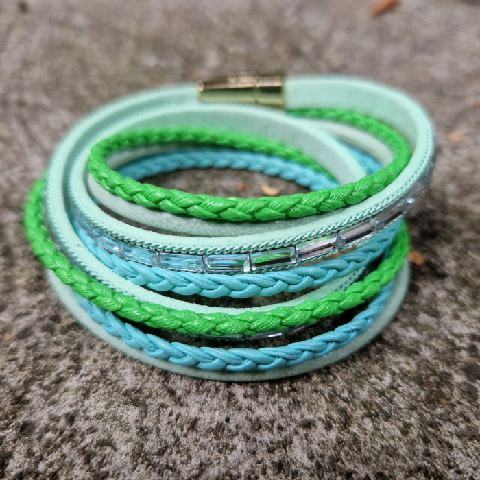 Bratara Multistrat Mint Green [3]