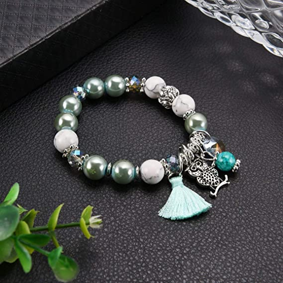Bratara Owl Turquoise [2]