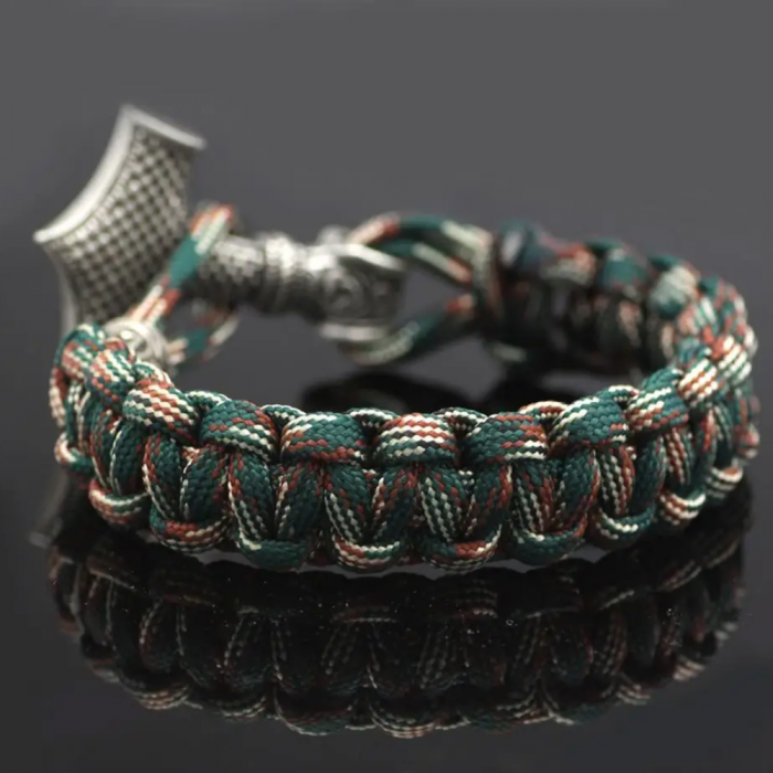Bratara Paracord Thor Mjolnir - camuflaj [2]