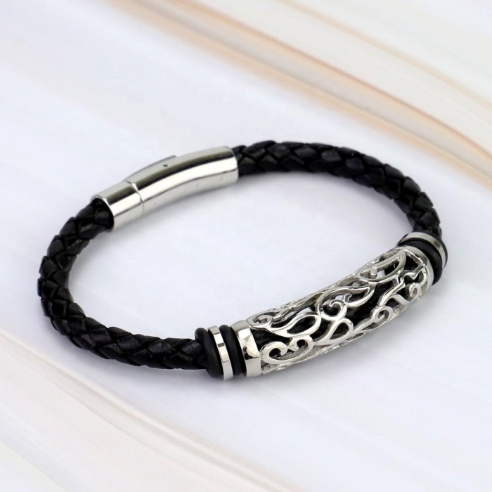 Bratara Piele Tribal Vibe [2]