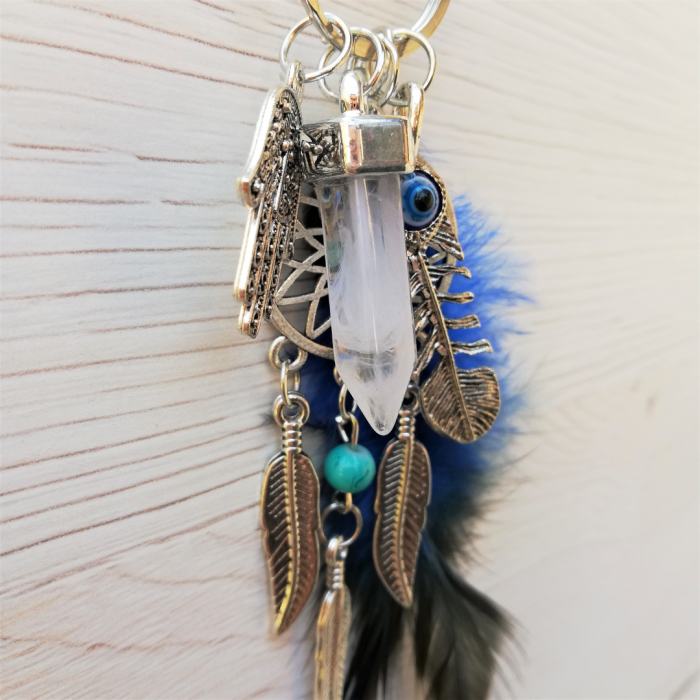 Breloc Dreamcatcher Fatima Blue [2]