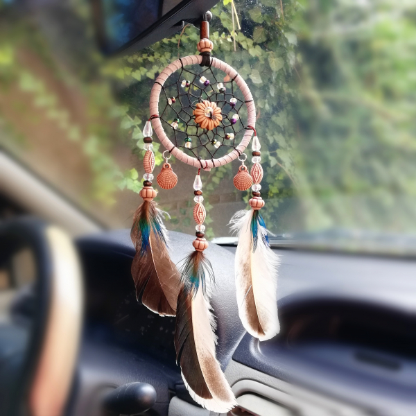 Dreamcatcher Gray Shell, pentru masina [3]