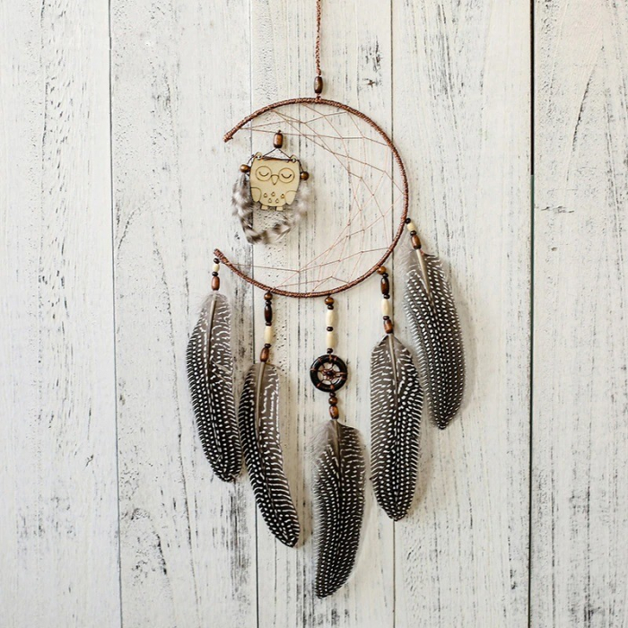 Dreamcatcher Sleeping Owl [3]