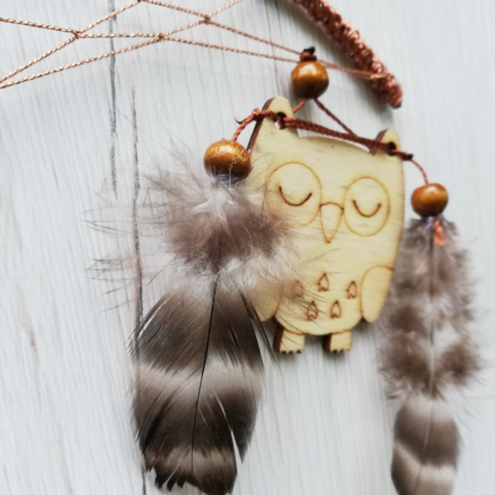 Dreamcatcher Sleeping Owl [2]