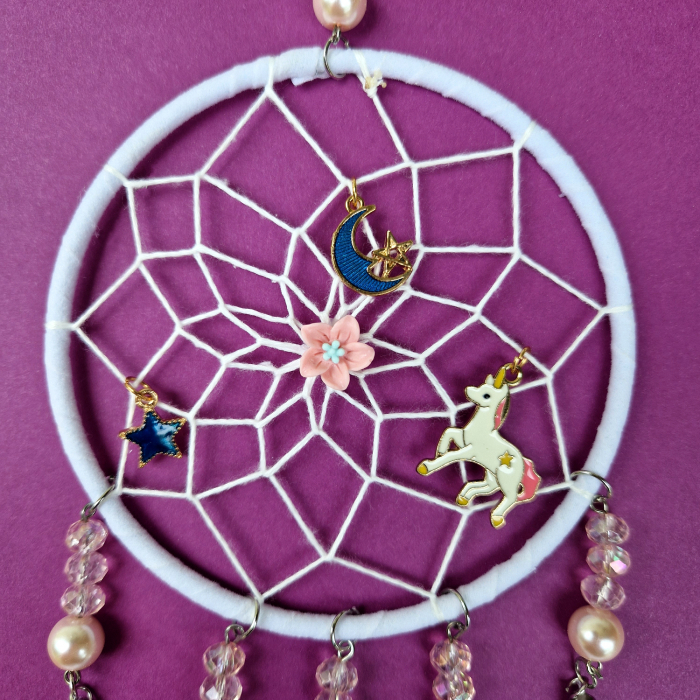 Dreamcatcher Unicorn Charm [4]