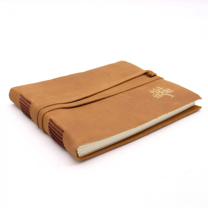 Jurnal din piele Sketchbook Copacul Auriu [3]