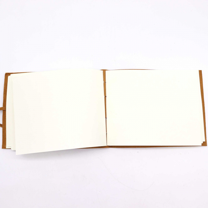 Jurnal din piele Sketchbook Copacul Auriu [4]