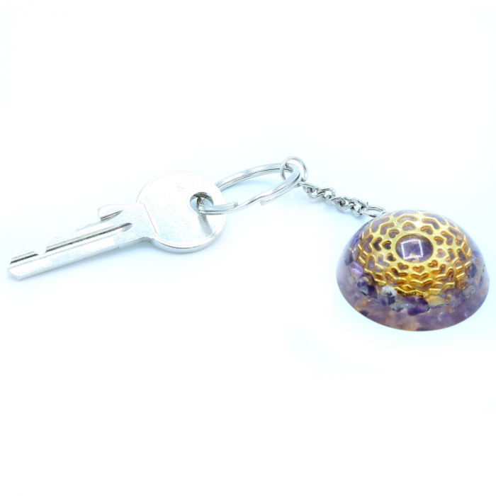 Breloc Orgonic Mandala Hearts [3]