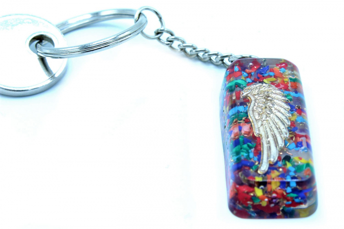 Breloc Orgonic Angel Wing [4]