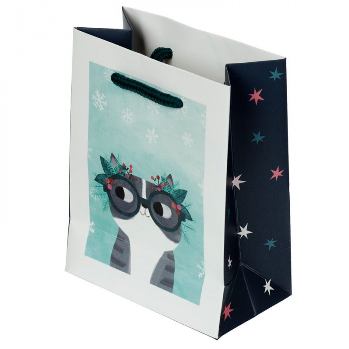 Punga cadou mica - Planet Cat Festive [2]