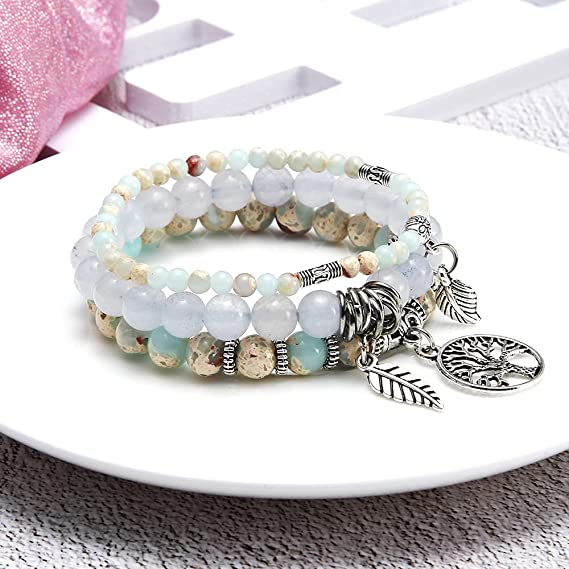 Set bratari Charm Copacul Vietii milky [3]