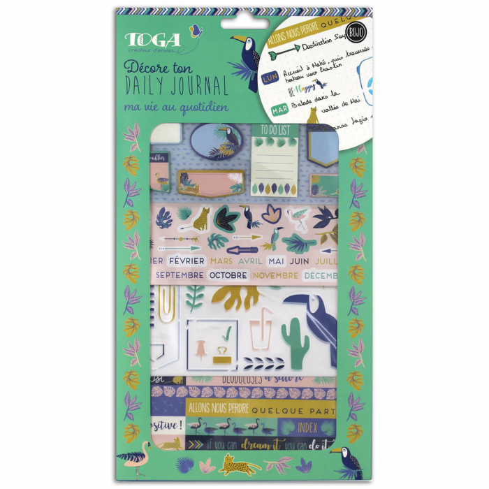 Set Stickere si Decoratiuni Jungle Journal [2]